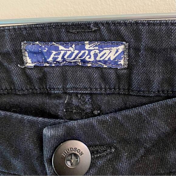 Hudson Black MidRise Denim Skinny Jeans Women’s Size 28 Made In the USA W427DKS - Picture 3 of 16
